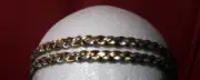 Remington Metallic Head Band Gold Silver Copper - Elastic Back -Casual or Formal
