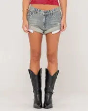 X-tina Pheonix Mini Denim Short