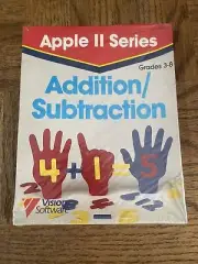 Apple 2 Addition Subtraction PC Cd Rom