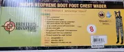 Hunter's Advantage Men's Neoprene Bootfoot Chest Waders Size 8 HA92104MX4-T PR
