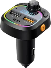 Bluetooth Car Adapter, Wireless FM Transmitter Radio Receiver Adapter Car Kit...