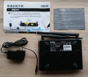 二手 D-LINK 友訊 DIR-612 Wireless N300 無線寬頻路由器