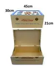 TOY BOX CHEST WOODEN 3D TEDDY BEAR CHILDRENS GLORY STORAGE BEAR DESIGN TRUNK