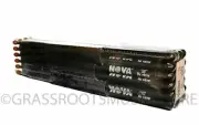 12-Pr BRICK VIC FIRTH® Nova, Black Wood, Red Nylon Tip, 5B DRUM STICKS, N5BNB