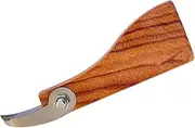Pottery Trimming Tool Wooden Handle V-Shaped for Clay Sculpting Ceramic Artwork Multi-Functional Cutting Tool