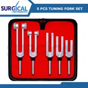 5 Tuning Forks Diagnostic Chiropractor Physical Therapy