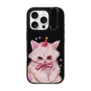 iPhone 16 Pro Impact Ring Stand Case MagSafe Compatible CLOWN KITTY