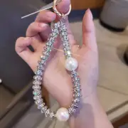 Rope Phone Case Chain Bling Diamond Bracelet For iPhone15 14 Pro Max Wrist Strap