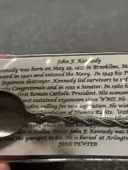 John F Kennedy collectible spoon