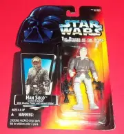 STAR WARS KENNER -NEW ACTION FIGURE- HAN SOLO HOTH GEAR - THE POWER OF THE FORCE