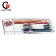140pcs Solderless Breadboard Jumper Cable Wire Kit Box DIY Shield For Arduino NE