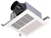 KAZE APPLIANCE SNP100 | 100 CFM | 0.8 Sone | No Attic Access Required Bathroom V