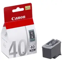 在飛比找Yahoo奇摩購物中心優惠-CANON PG-40 原廠黑色墨水匣