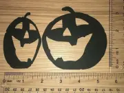️20 JACK-O-LANTERN PUMPKINS cardstock paper die cut embellishments HALLOWEEN