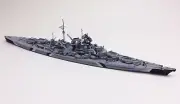 Neptun T1002 German Battleship Bismarck Camouflaged 1941 1/1250 Scale Model Ship