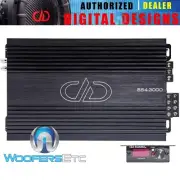 DD AUDIO SS4.3000 4-CHANNEL 3000W RMS COMPONENT SPEAKERS TWEETERS AMPLIFIER NEW