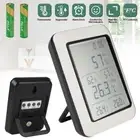 LCD Digital Thermometer Hygrometer Humidity Meter Wireless Temperature Monitor