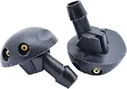 Front Windscreen Wiper Washer Nozzle Windshield Jet Spray, for Logan 2004 2005 2006 2007 2008 2009 2010 2011