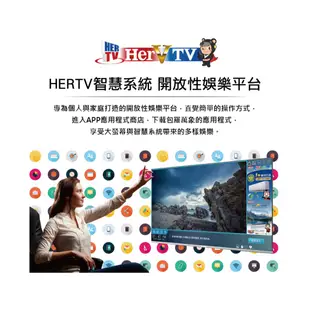 HERAN 禾聯 70吋 4K HDR 連網液晶電視 HD-70RDF68 台灣製造 保固三年 【雅光電器商城】