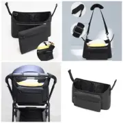 Large Capacity Pram Storage Bag Wear-resistant Organiser Case for Diaper Bottle