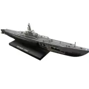 Alloy 1/350 Scale WWII US Navy USS Barb Battleship Submarine Finished Model Toy