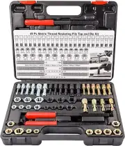 Thread Chaser Set Metric Thread Restorer Tool Thread Cleaner Rethreading Kit