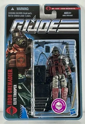 GI Joe Pursuit of Cobra IRON GRENADIER 3.75" Figure Hasbro 30th 2010 Sealed