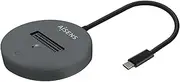 USB-C Dock M.2 NGFF SATA NVMe to USB 3.1 Gen 2 Grey Ideal for Connecting Hard Drives and Expanding Storage