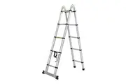 Traderight Folding Ladder Aluminium 4.2M 10 Step