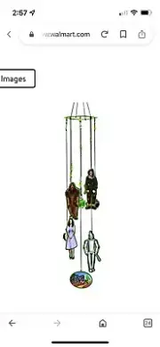 Wizard of Oz Spoontiques Wind Chime Outdoor Garden Wind chime New In Box
