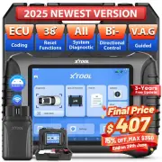 XTOOL IP900BT Car OBD2 Scanner BiDirectional Full System Diagnostic Key Coding