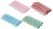 Nail Art Set Pcs Manicure Tools Plastic Cuticle Sticks Nail Art Dotting Sticks Cleaning Tools
