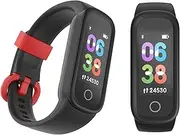Pixbee Kids Fitness Watch - Kids Watch with Heart Rate Monitor, 16 Sports Modes, Activity Tracker, Hydration Reminders and Sleep Insights - Ideal Kids Smart Watch - Black