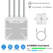 WAVLINK AX3000 WiFi 6 Extender Long Range Outdoor Wireless Antennas Waterproof