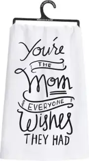 Primitives by Kathy LOL Cotton Dish Towel, Mom