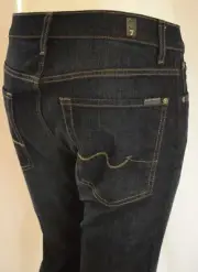 Seven 7 For All Mankind AUSTYN RELAXED STRAIGHT LEG Jean Men 29 AMBN Dark Blue D