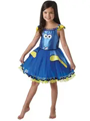Marvel Finding Nemo Dory Deluxe Tutu Girls Fancy Dress Up Party Costume
