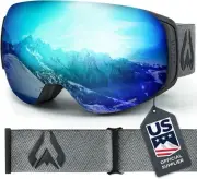 Durable Wildhorn Roca Snow Goggles - Anti-Fog, 100% UV Protection for Adults