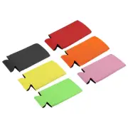 6pcs Can Cooler Sleeves Insulated Neoprene Slim Cans Bottles Covers 6 Colours