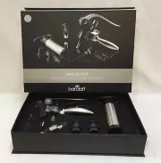 Wine Gift Set Essentials Corkscrew Twist Action Foil Cutter Wine Pump Stoppers