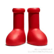 Big Red Boots Astro Big Red Boots Rain Shoes Eva,1pair Rain Shoes For Kids And Adults Red-Adults Size-36-41