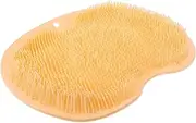 minkissy 1Pc Non Slip Shower Foot Massager Scrubber Mat Foot Brush Cleaner for Home Use with Strong Suction Design for Relaxation and Hygiene Random Color