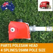 4 T POLESAW CHAINSAW HEAD REPLACEMENT Fit 909 26cc Pole Trimmer Saw PS26W