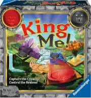 Ravensburger King Me Strategy Board Game - Fantastical Take On Classic Checkers