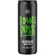 Sour Puss Apple Can 8% 330mL