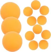 50pcs Table Tennis Balls for Training Equipment Pong Balls with Silicone Plug Hanging Table Tennis Trainer Pingpong Trainer Pp Orange