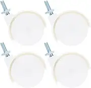 iplusmile 4pcs Caster Wheels for Office Chairs Rolling Furniture Wheels Easy Installation Swivel for Use