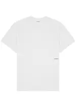 Soulland Ash Logo-print Cotton T-shirt - White XL