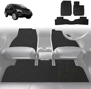 Outback GT 6D Diamond Custom-Fit Car Floor Mats, Compatible with for Honda CR-V 2007-2012 | Heavy Duty | Anti-Slip | All Weather Protection | Car Accessories