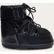 MOON BOOT Black Low Glance, Black